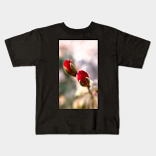 Early Birth in red Kids T-Shirt